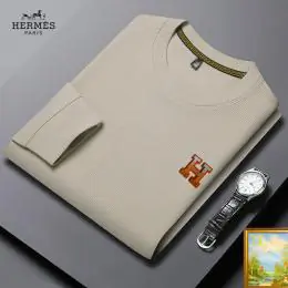 hermes sweatshirt manches longues pour homme s_124b641